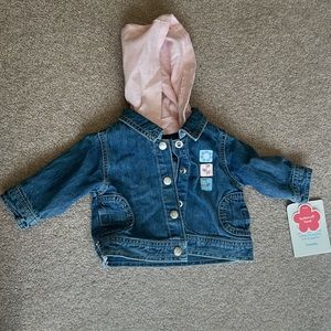 Baby Denim Jacket Girls NWT 3 Mo Spring